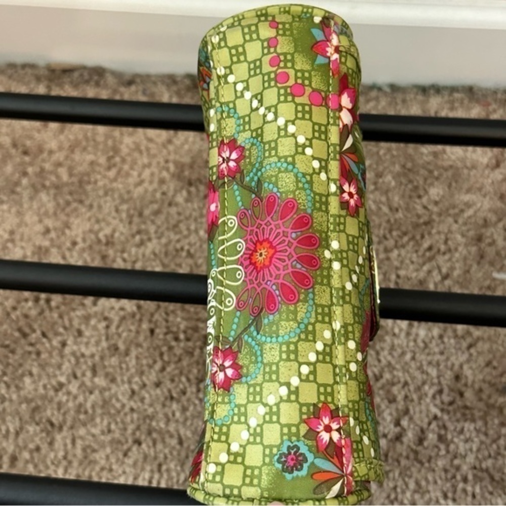 OILILY pink and green floral TRAVEL cosmetics bag - Picture 9 of 9